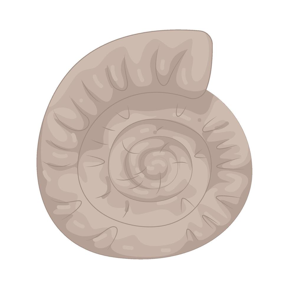 Illustration of a Fossil vector
