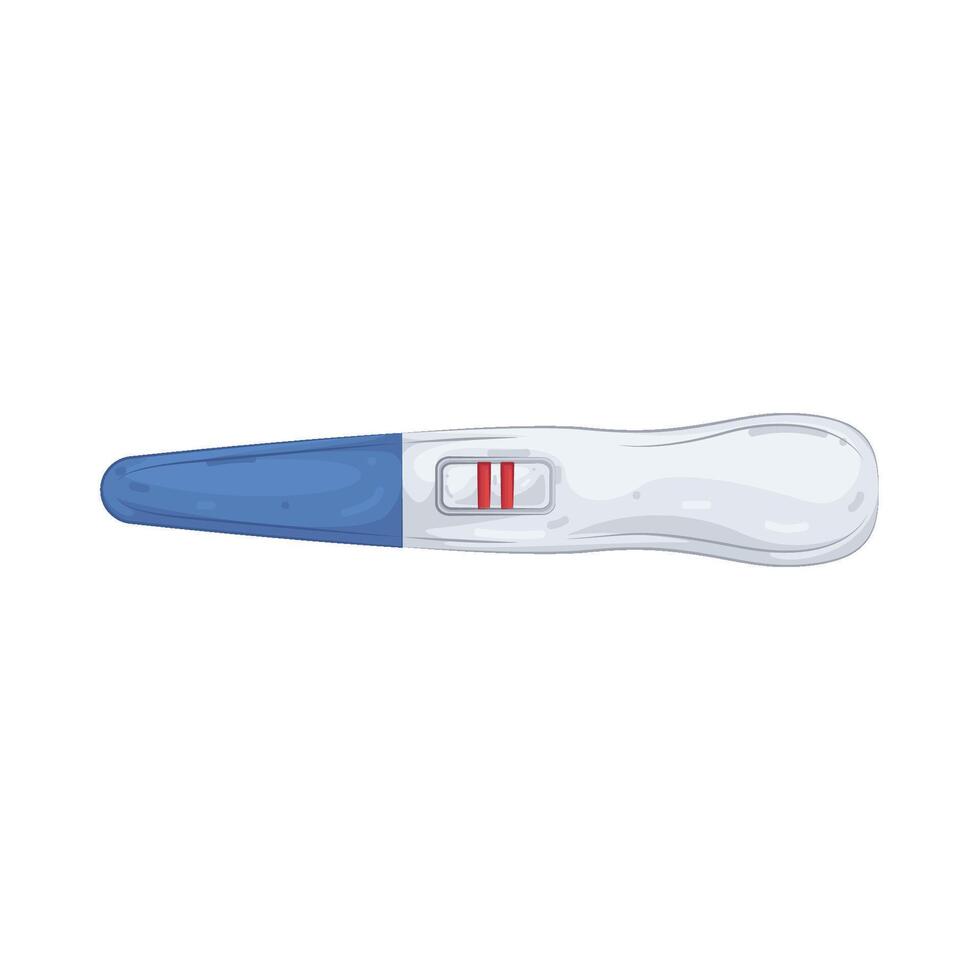 Illustration of Pregnancy Test vector