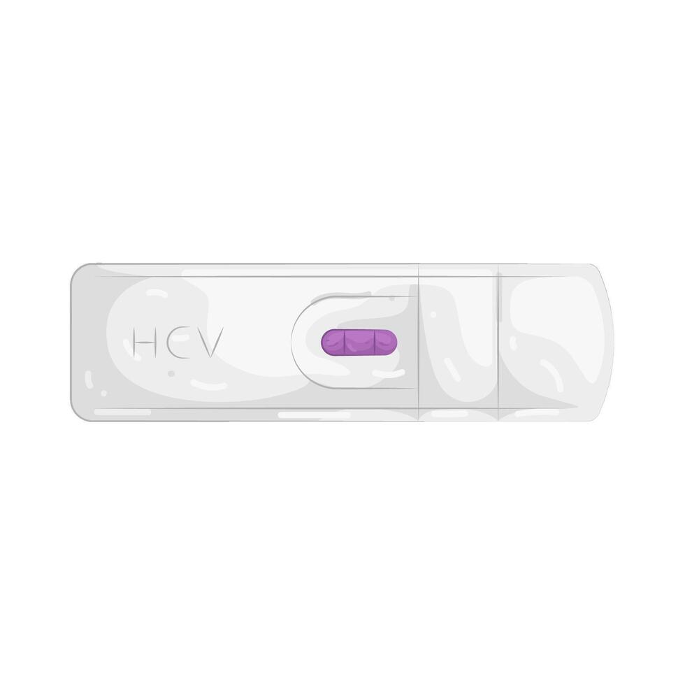 Illustration of COVID-19 Test vector