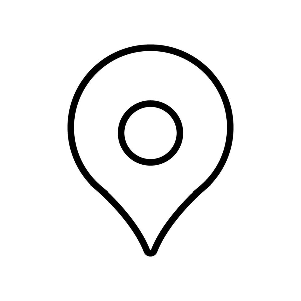 Location icon . Map pointer sign. Location symbol or logo. vector