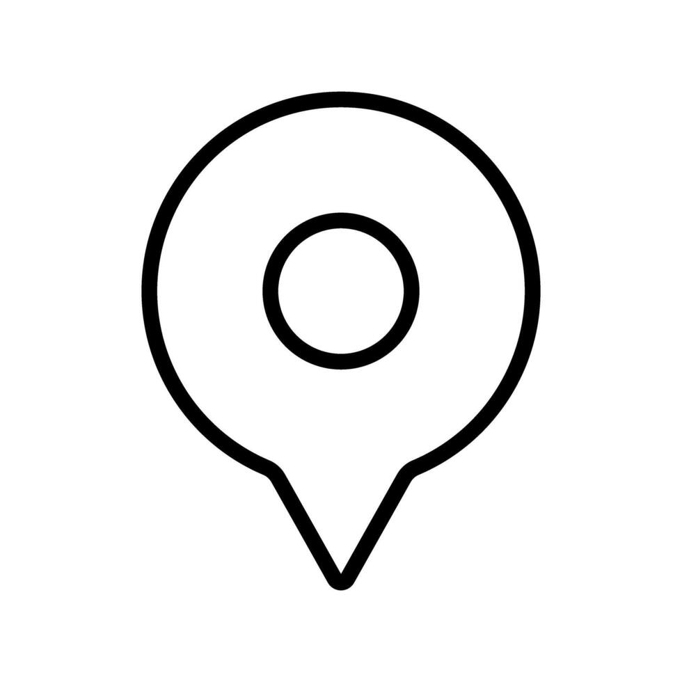 Location icon . Location sign. Map pointer symbol or logo. vector