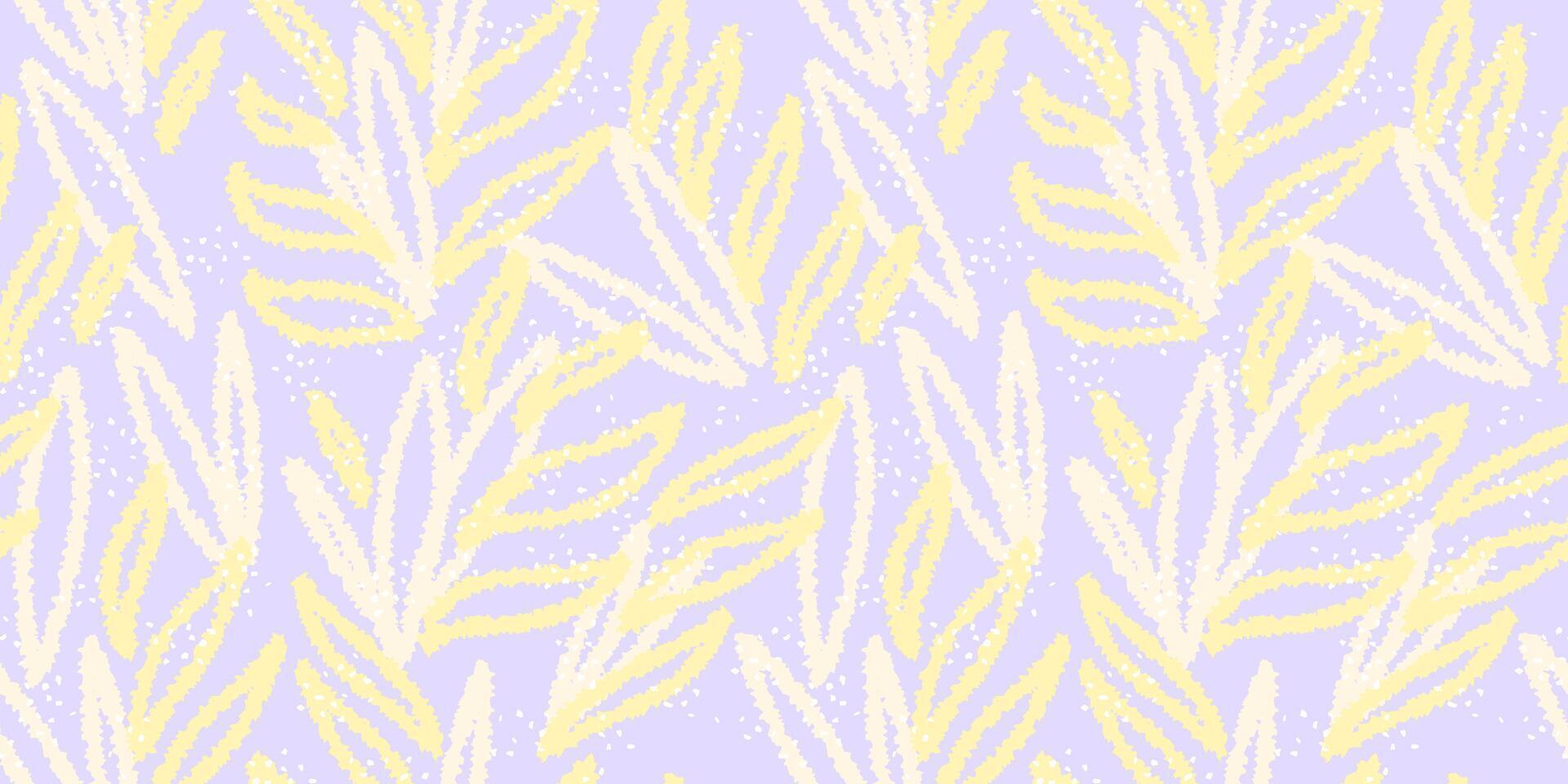 Unique abstract organic shapes seamless pattern. Pastel violet purple background. drawn sketch creative forms print. Contemporary minimalist ornament. vector