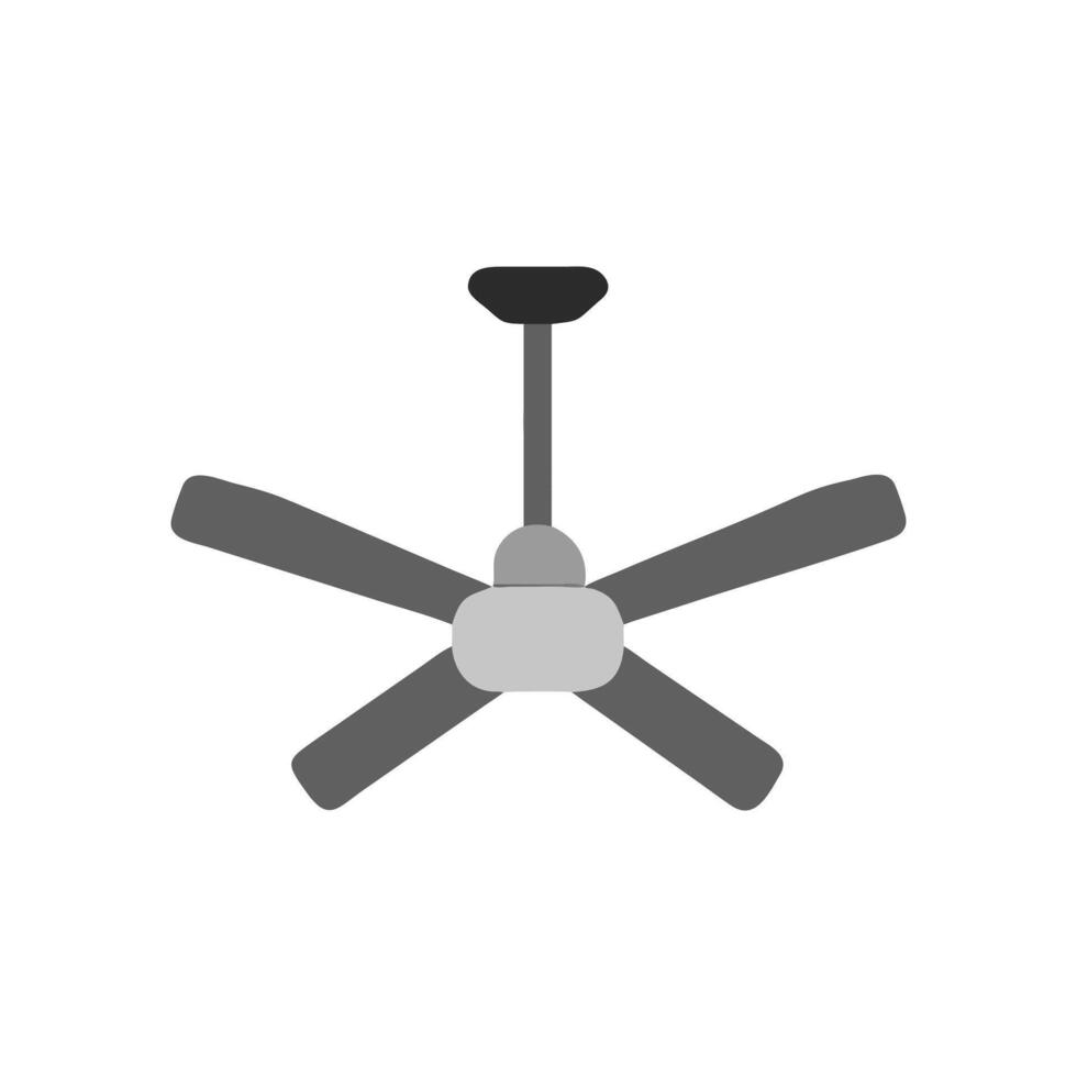 Elegant Ceiling Fan for Home Comfort vector