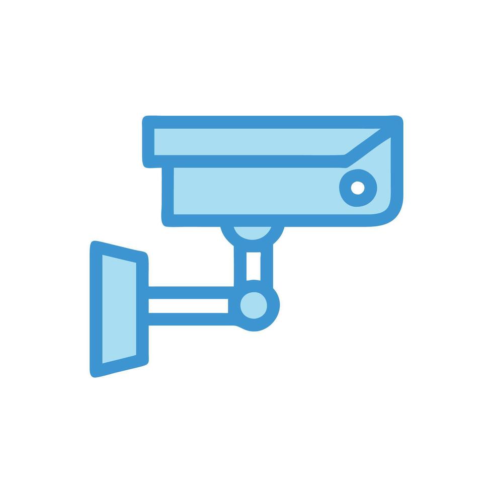 Stylish Security Camera for Home Protection vector