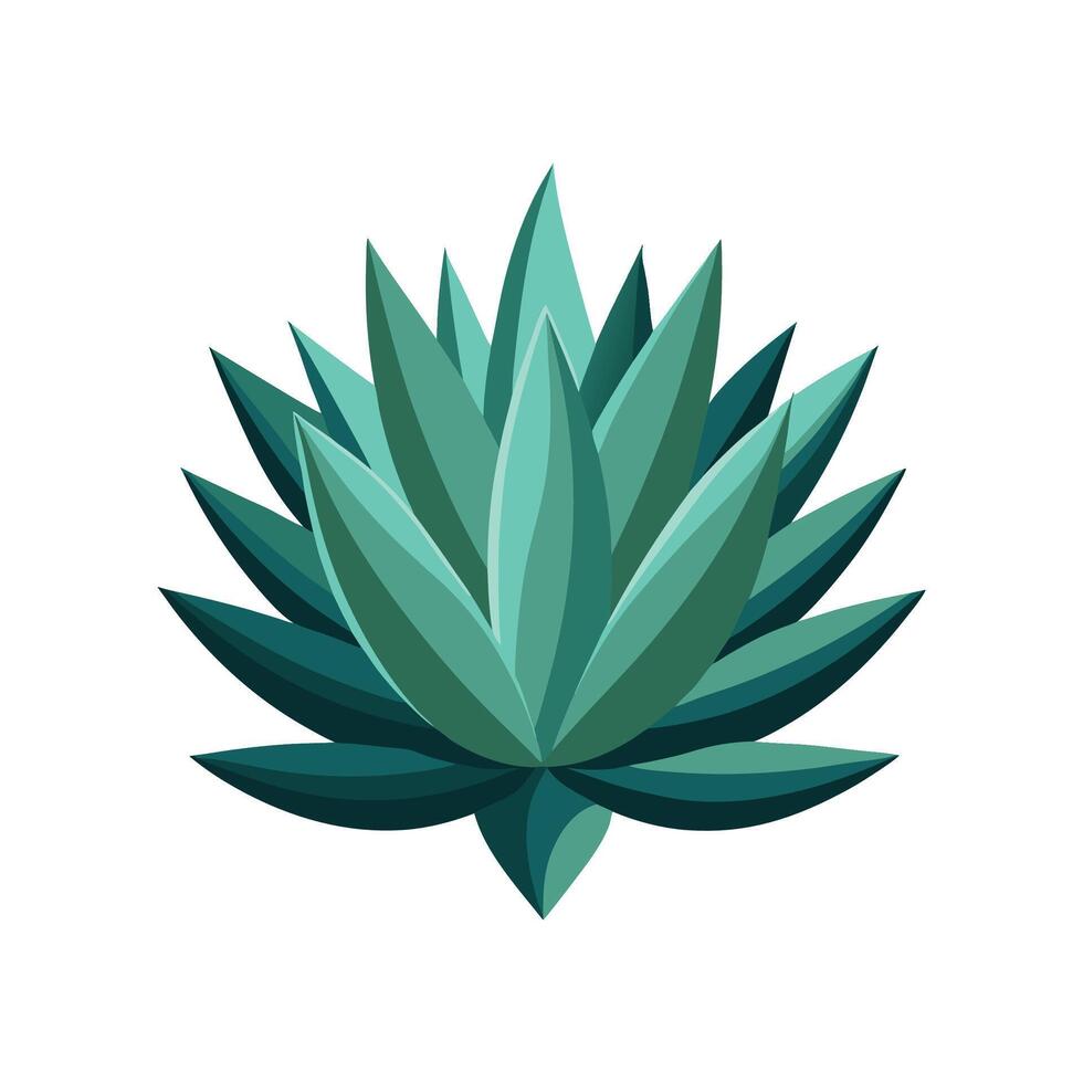 Stylish Agave Plant Design vector