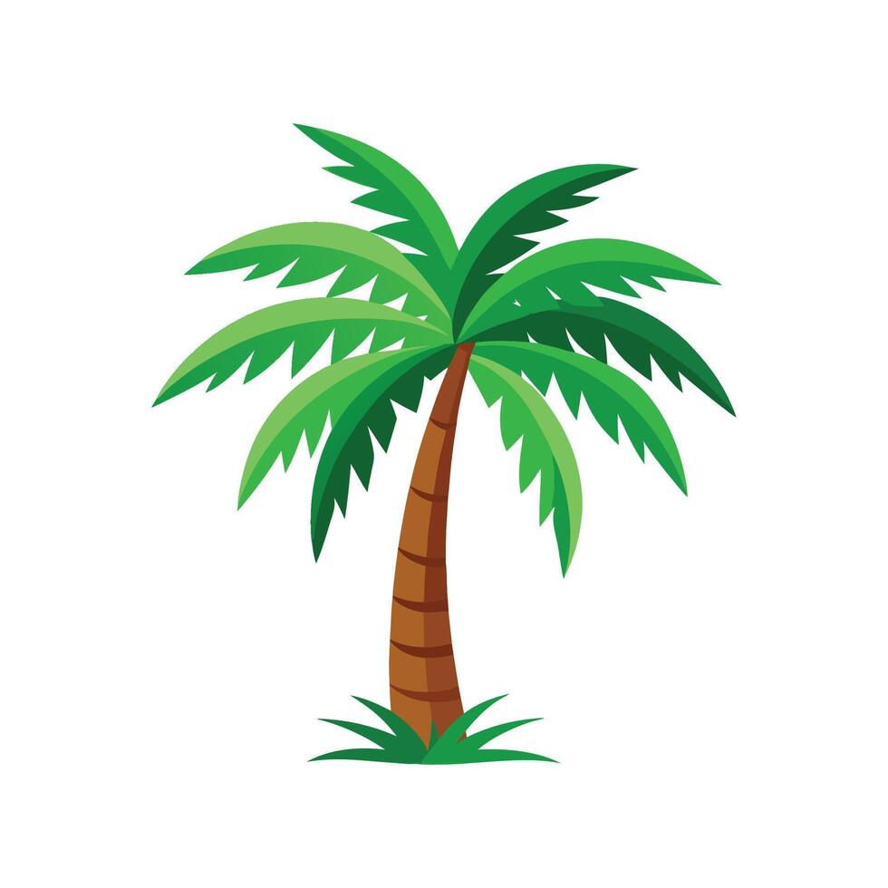 Beautiful Areca Palm Plant Design vector
