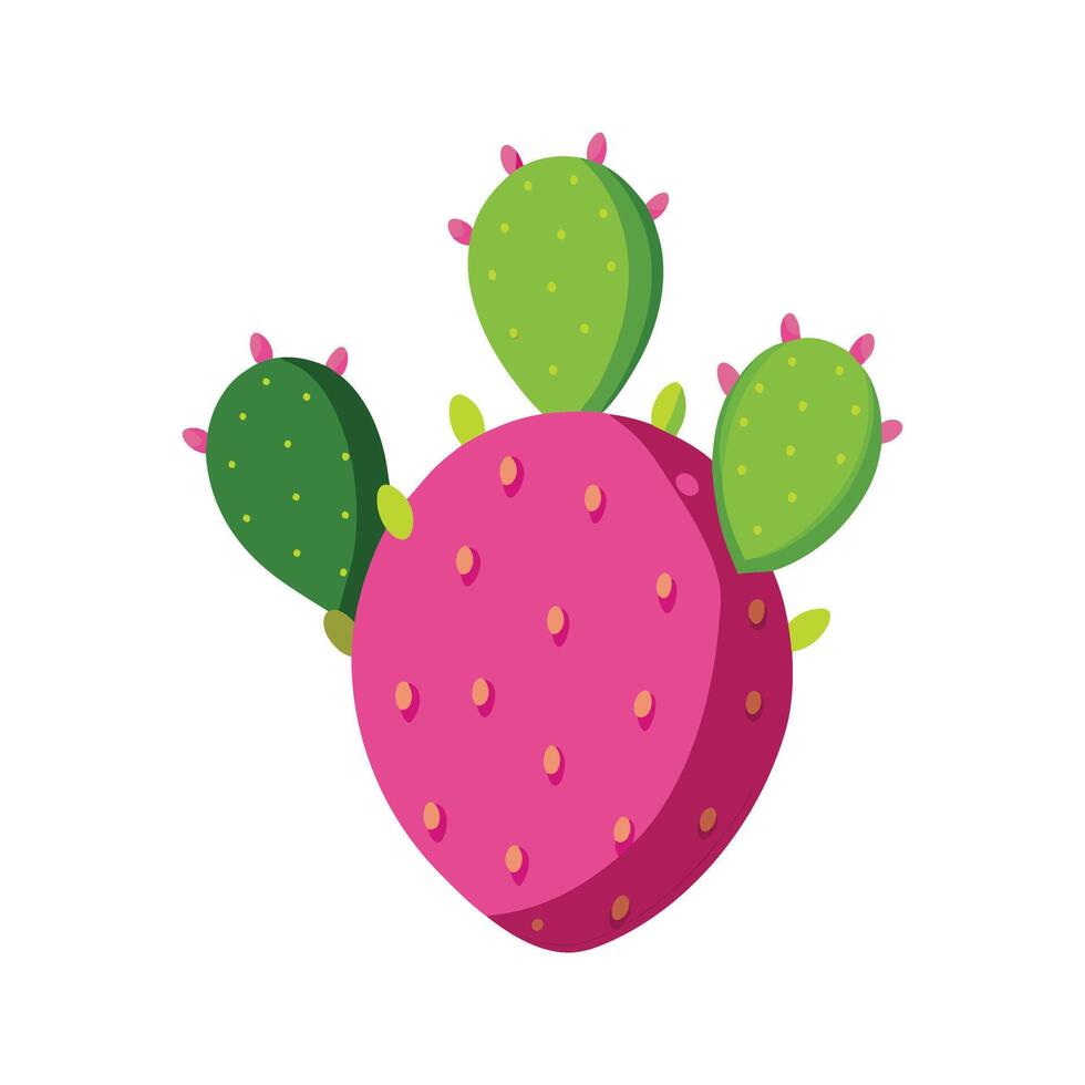 Stunning Cactus Pear Plant Design vector