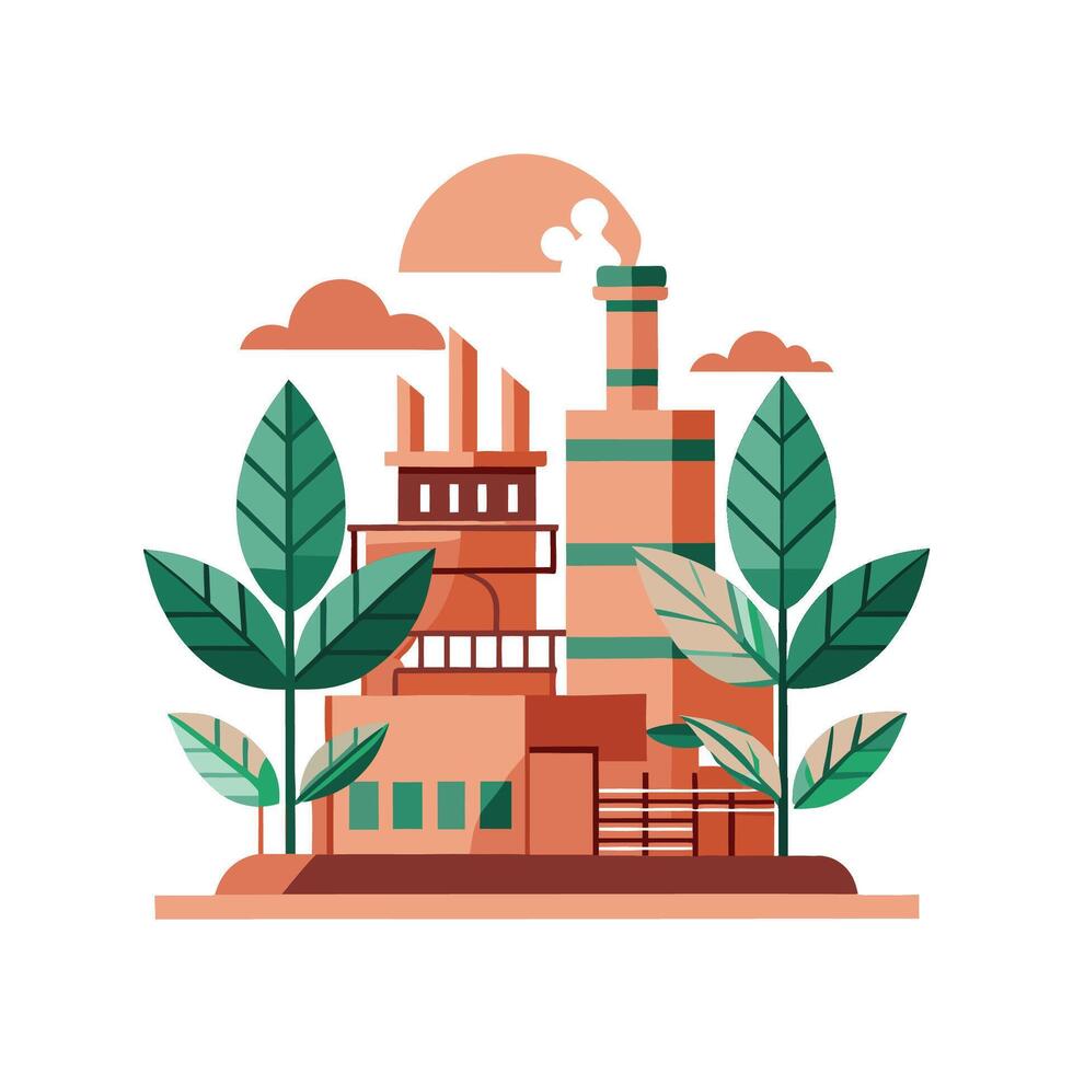Stunning Copper Plant Showcasing Unique Foliage vector