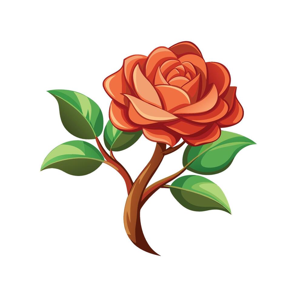 Stunning Desert Rose in Bloom vector