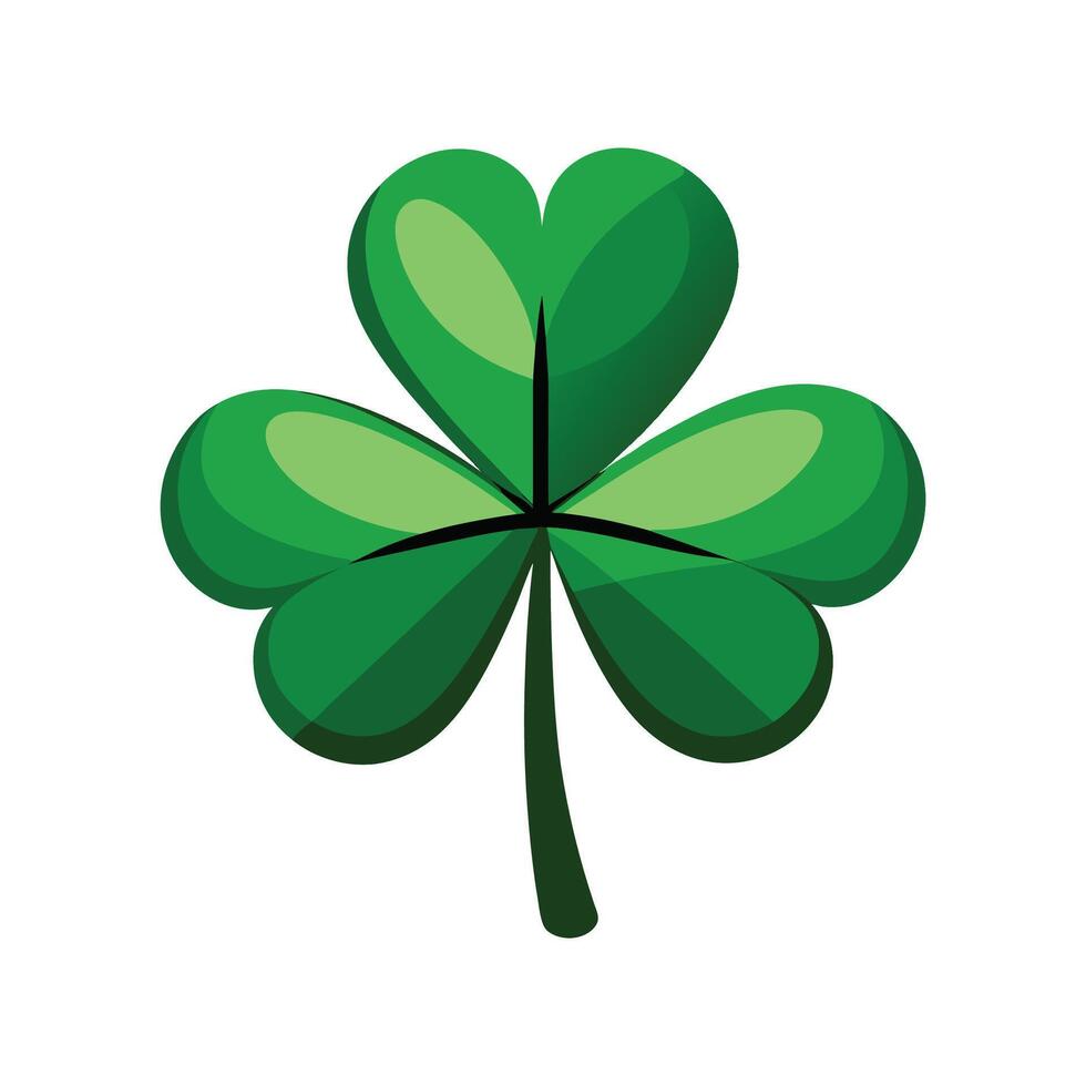 Lush False Shamrock Plant in Natural Setting vector