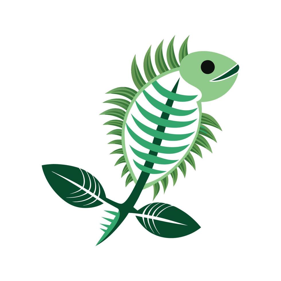 Vibrant Fishbone Cactus Plant vector