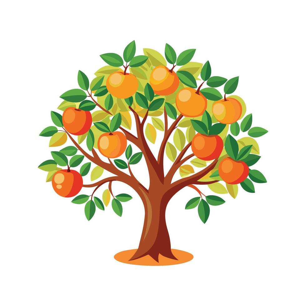 Stunning Grapefruit Tree Design vector