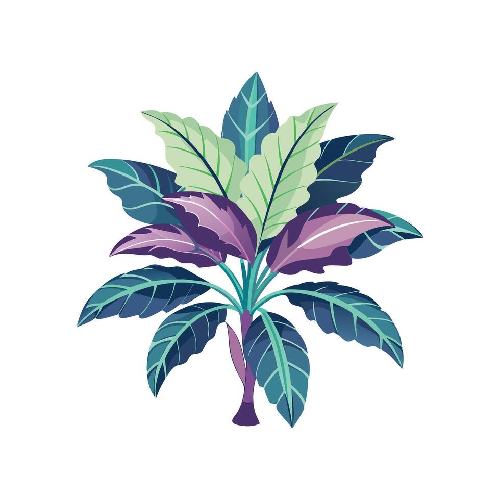Charming Ruffles Plant Artwork vector