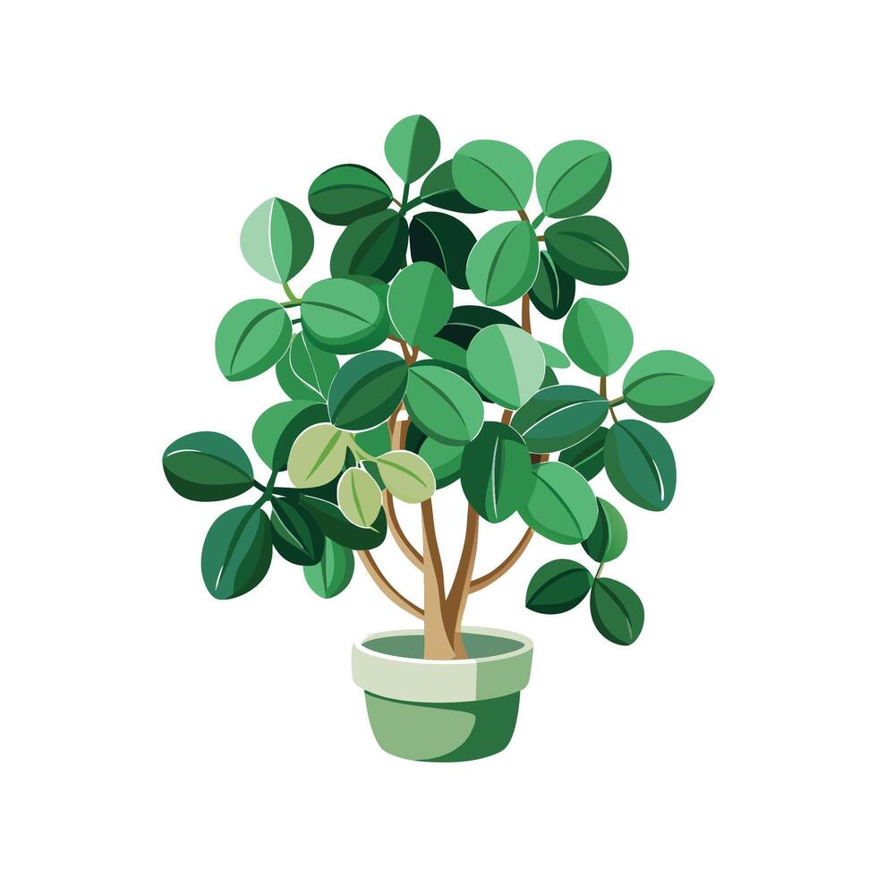 Creative Trailing Jade Design vector
