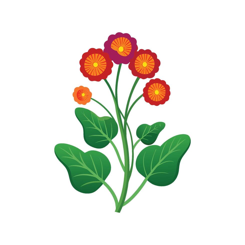 Elegant Velvet Plant Design vector