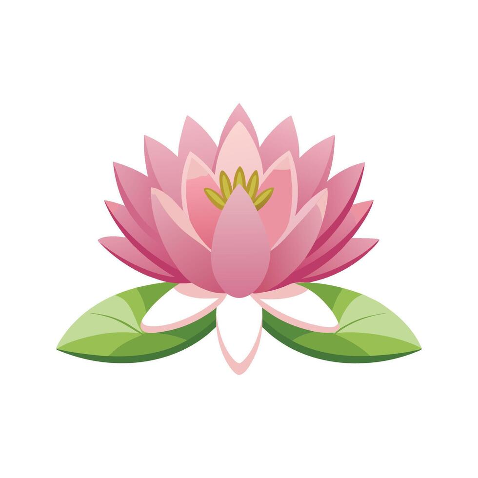 Beautiful Water Lily for Creative Projects vector