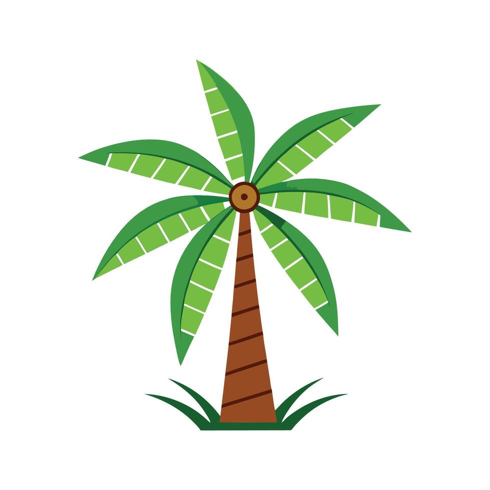 Stylish Windmill Palm for Home Decor vector