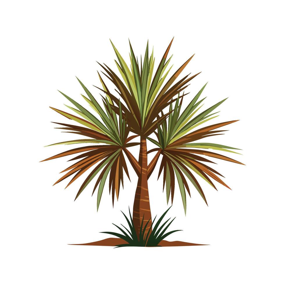 Charming Yucca for Nature Art vector