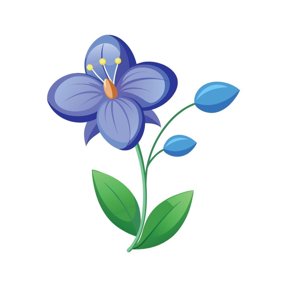 Stylish Balloon Flower Design vector