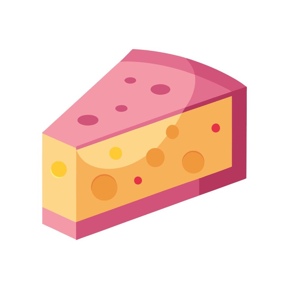 Elegant Cheddar Pink Floral Design vector