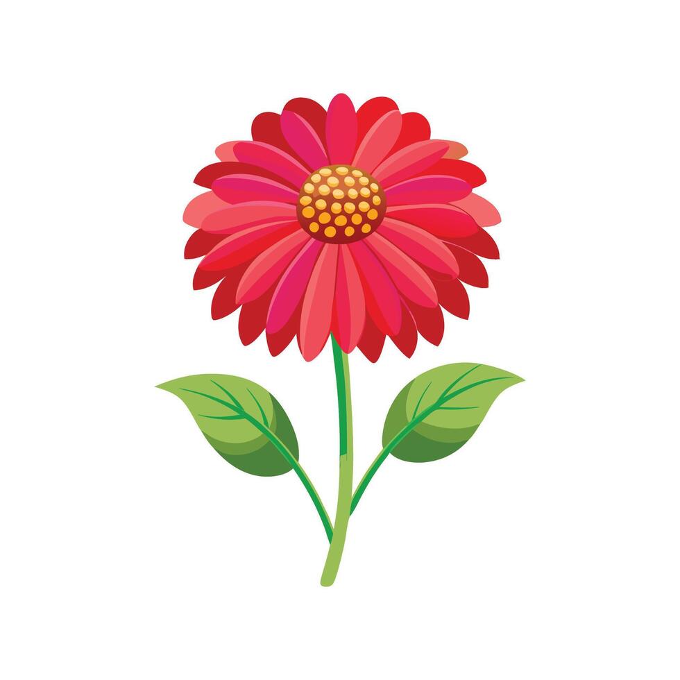 Beautiful Helenium Plant Design vector