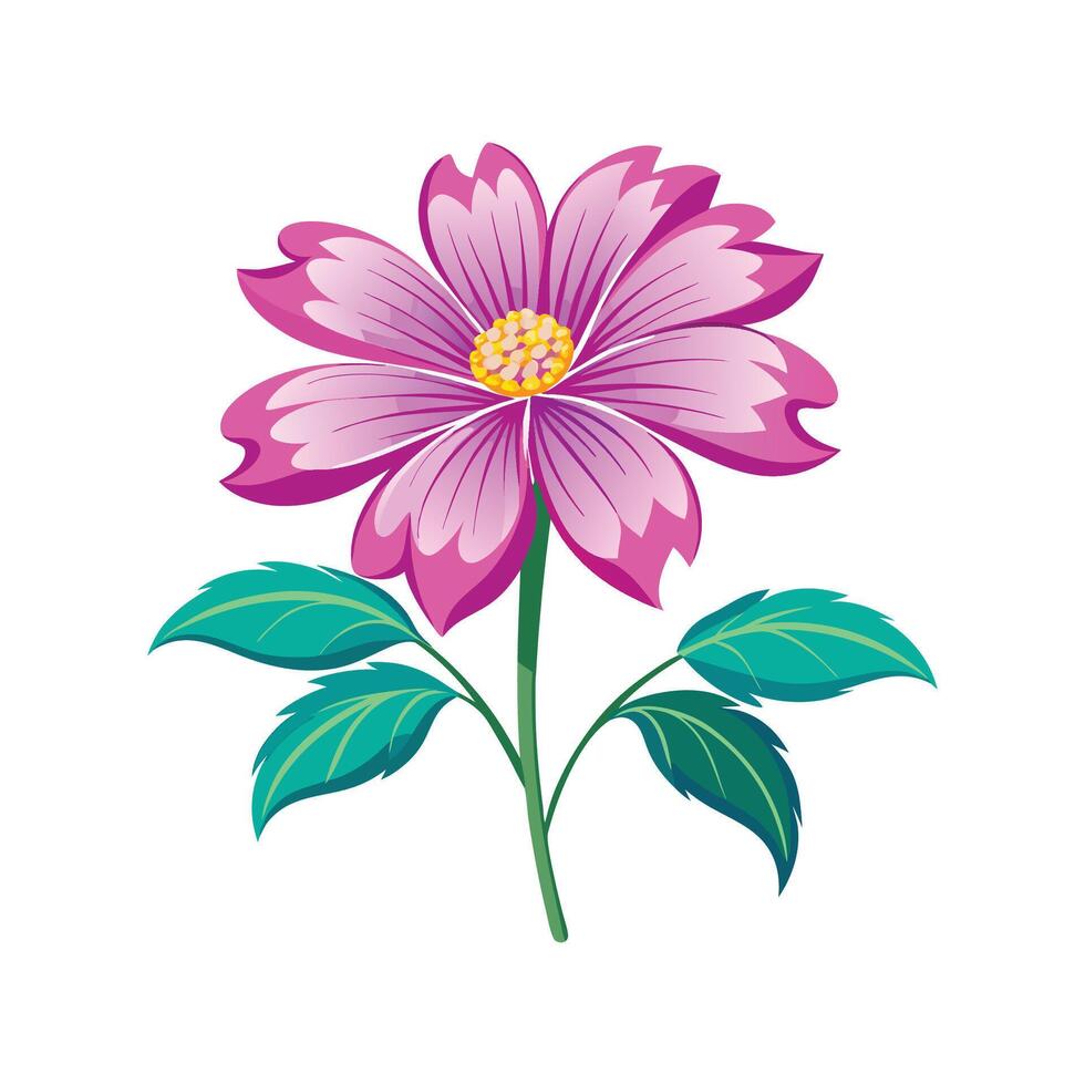 Charming Schizanthus for Unique Floral Art vector