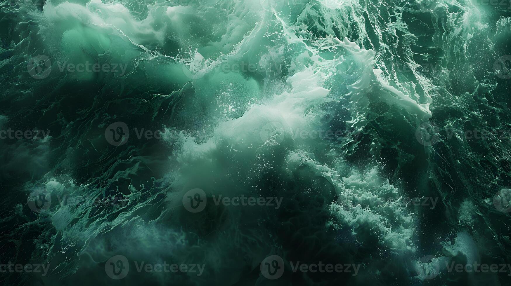 Closeup view of liquid water with waves crashing on the shore photo
