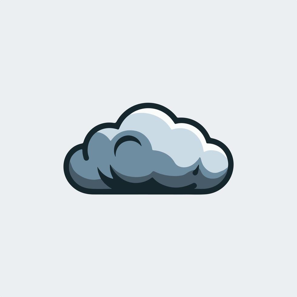 Cloud icon illustration vector