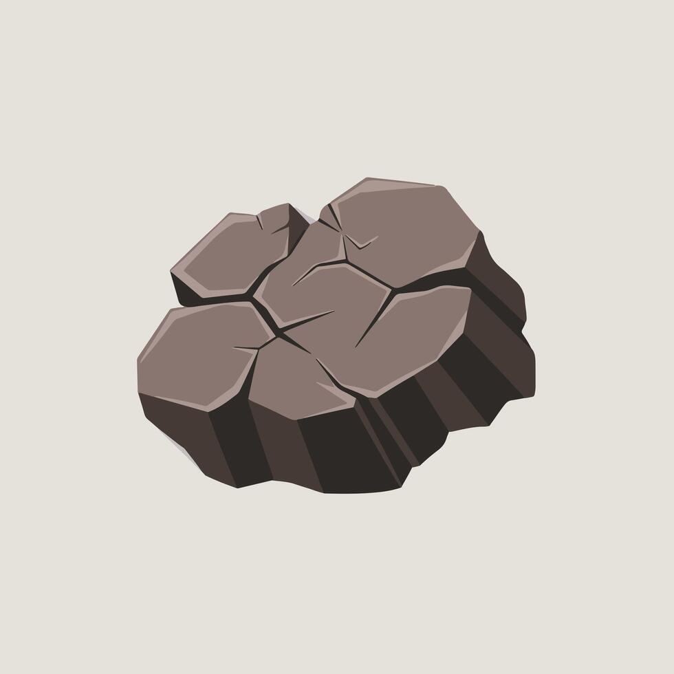 Cracked rock, cracked stone, cracked stone, cracked stone, cracked stone, cracked stone, vector