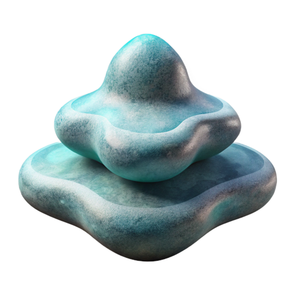 dramatic modern Abstract Watercolor Texture Representing Calmness Isolated with Soft Hues professional png