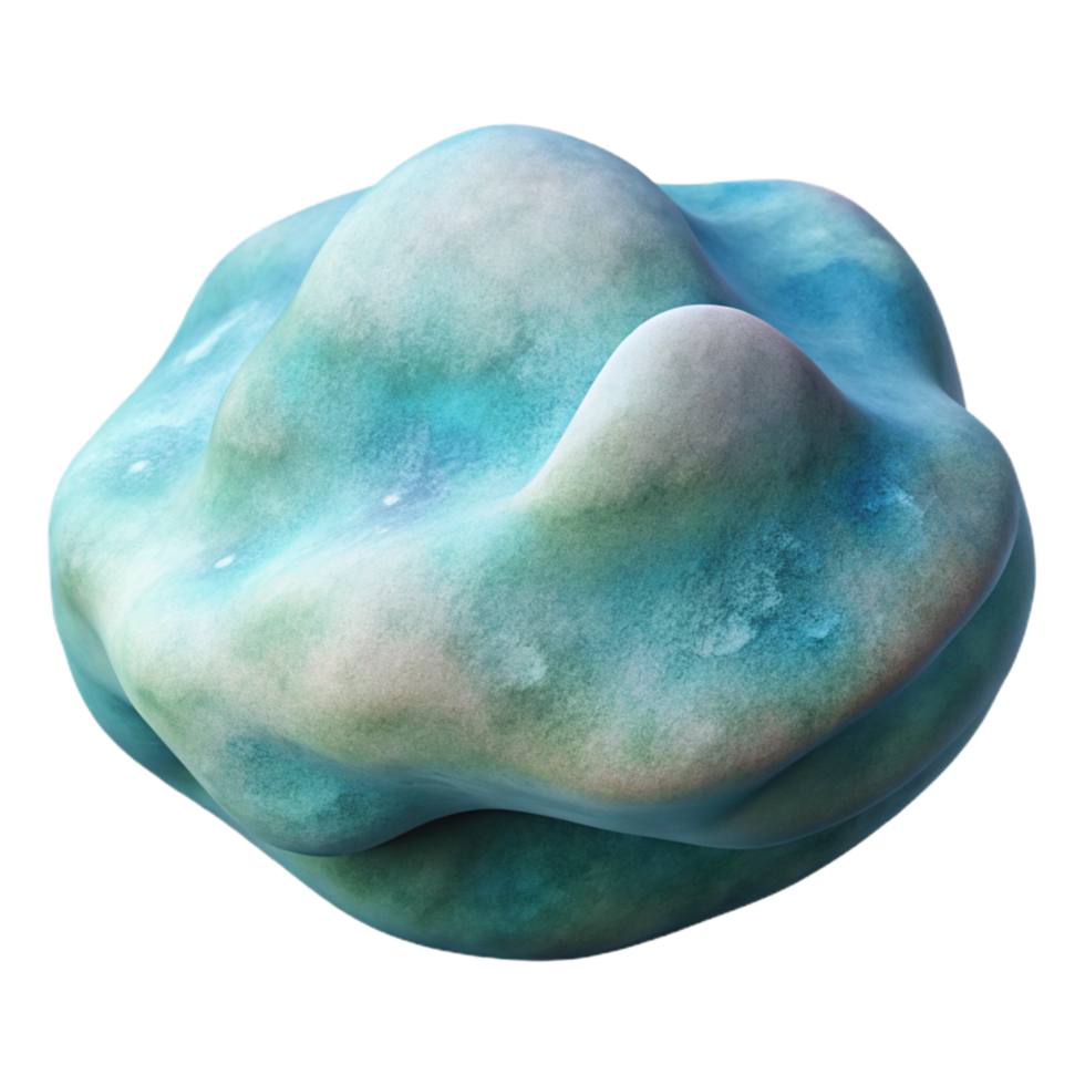 elegant modern Abstract Watercolor Texture Representing Calmness Isolated with Soft Hues detailed png