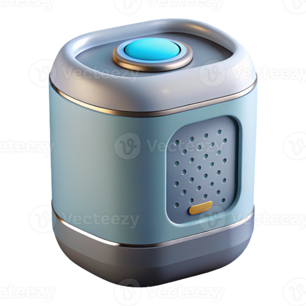 elegant creative Air Purifier with Indicator Lights Isolated on Transparent Background authentic png