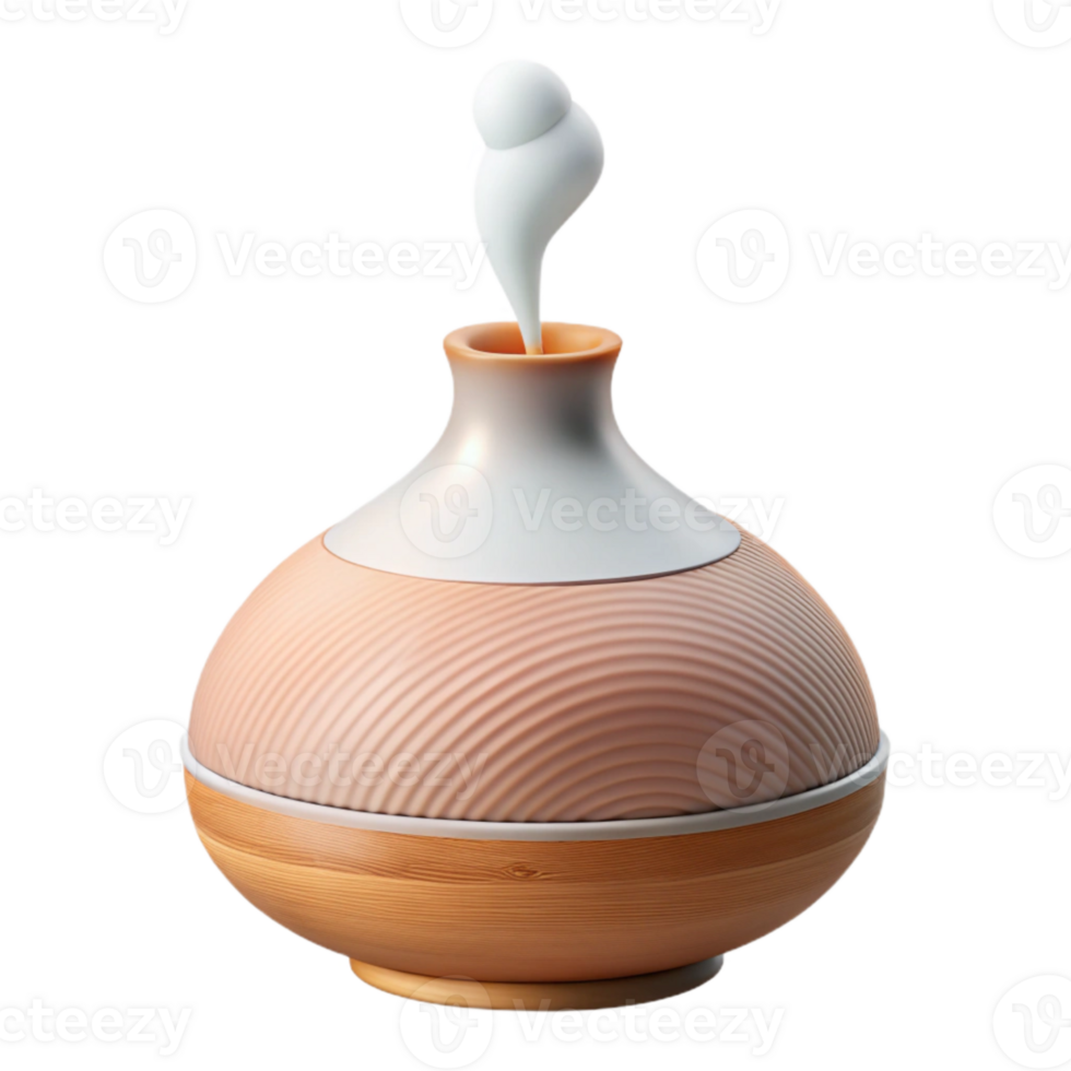 magnificent traditional Aromatic Diffuser Isolated with Soothing Mist exclusive png