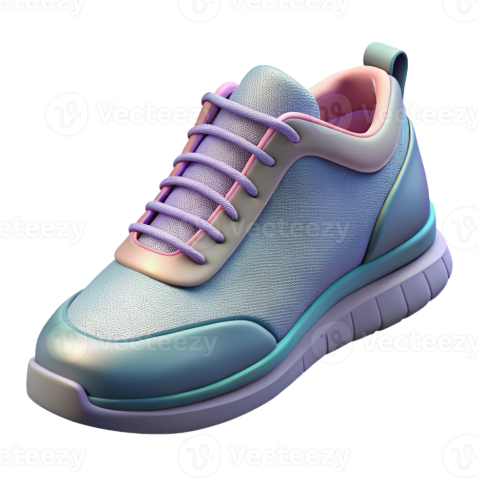 dramatic artistic Athletic Shoes Minimalist Design Transparent Background exclusive png