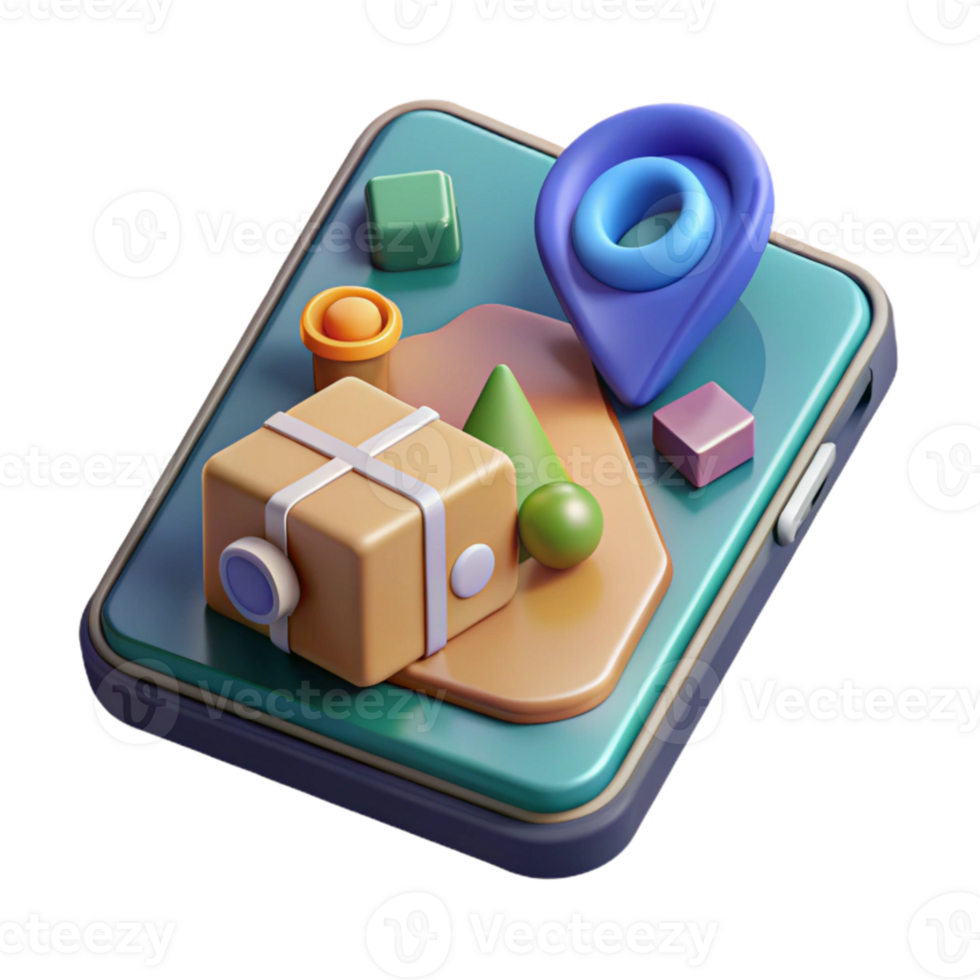 magnificent minimalist Augmented Reality App Interface Isolated Cutout detailed png