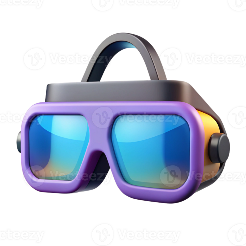 stunning minimalist Augmented Reality Glasses Front View Transparent authentic png