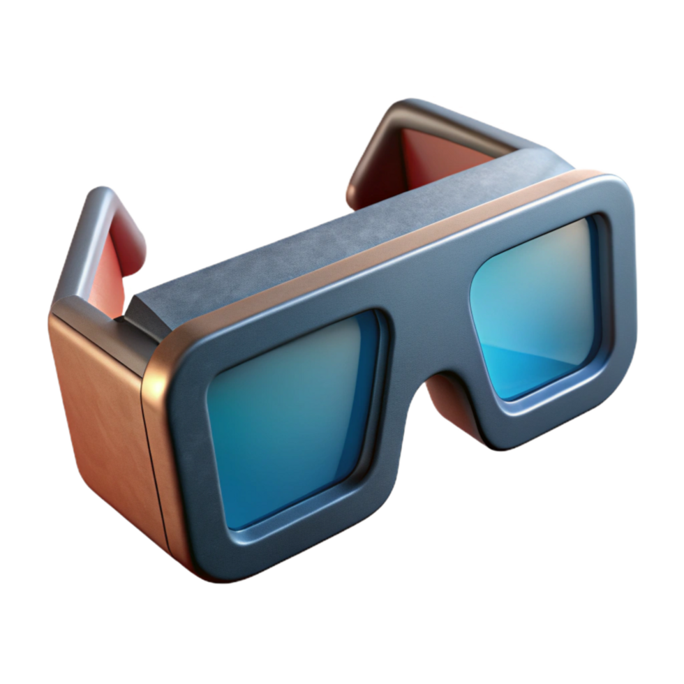 magnificent abstract Augmented Reality Glasses Side View Transparent professional png