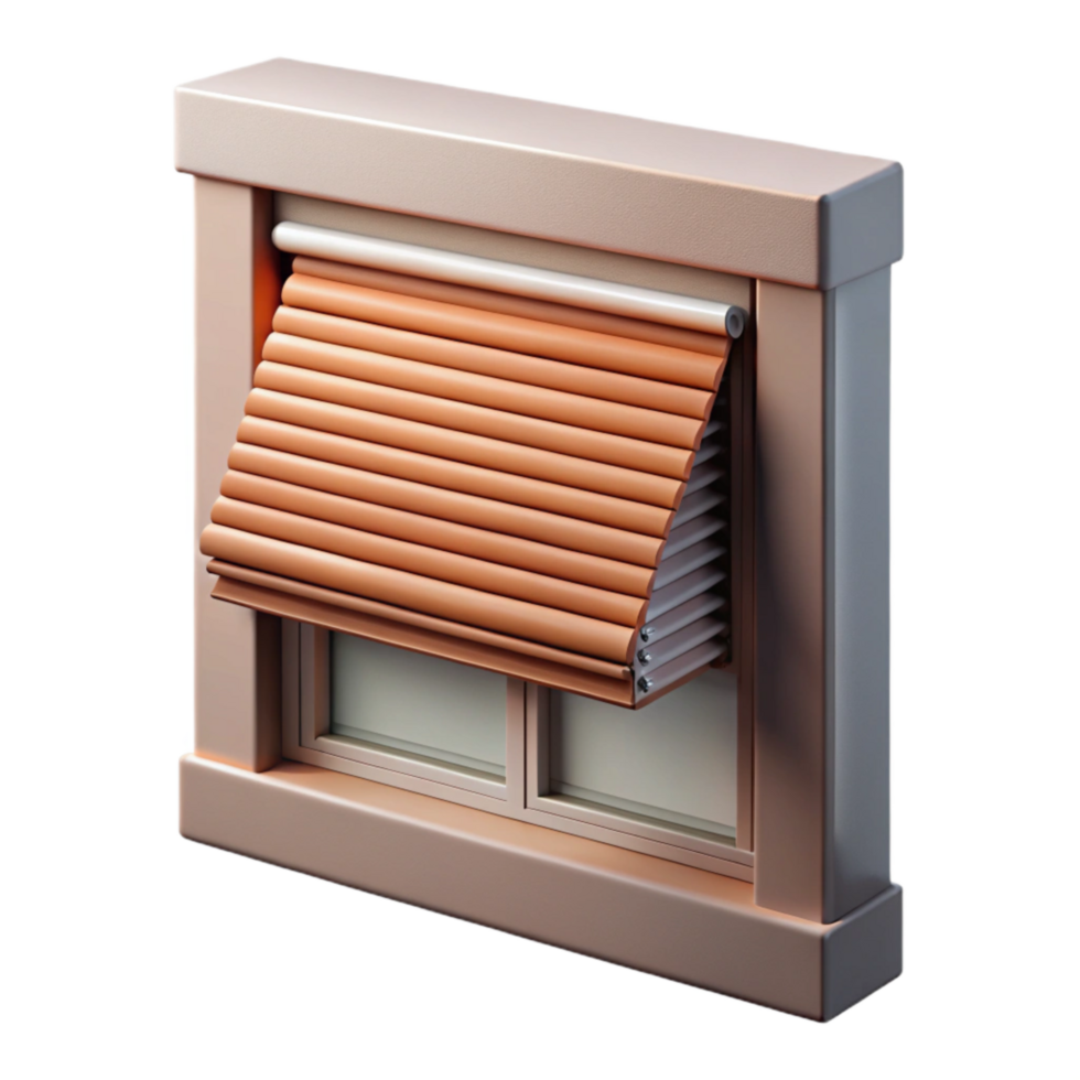 magnificent abstract Automated Window Blinds Half Open Position Cutout professional png