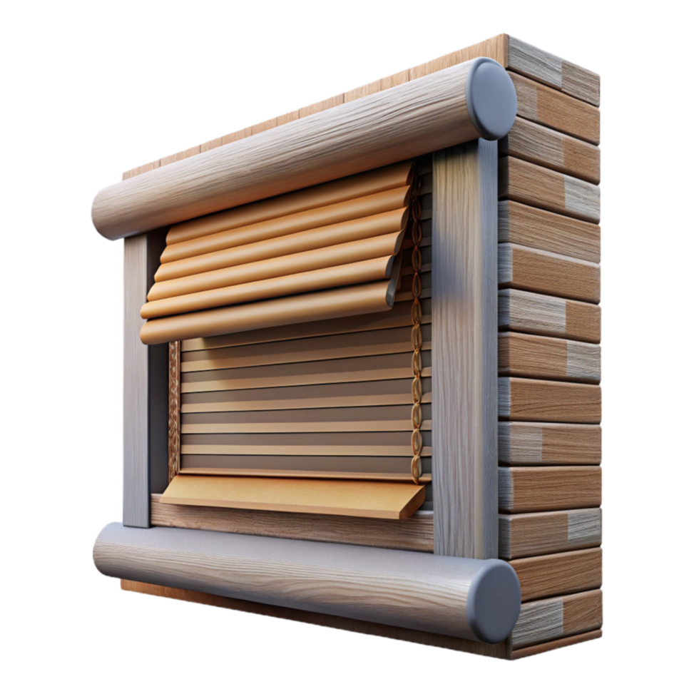 elegant contemporary Automated Window Blinds Half Open Position Cutout high resolution png