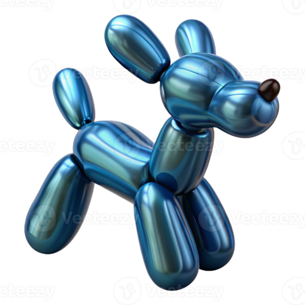 extraordinary modern Balloon Animal Dog Twisted Isolated high resolution png