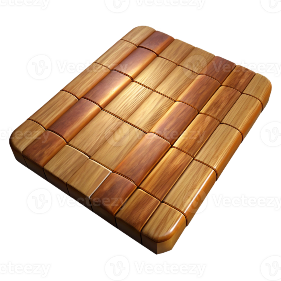 elegant minimalist Bamboo Flooring Texture Brown Transparent Background professional png