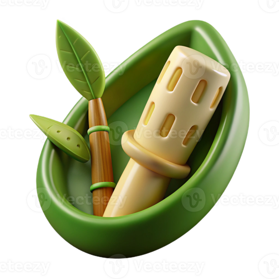 wonderful classic Bamboo Toothbrush Eco Friendly Transparent Background authentic png