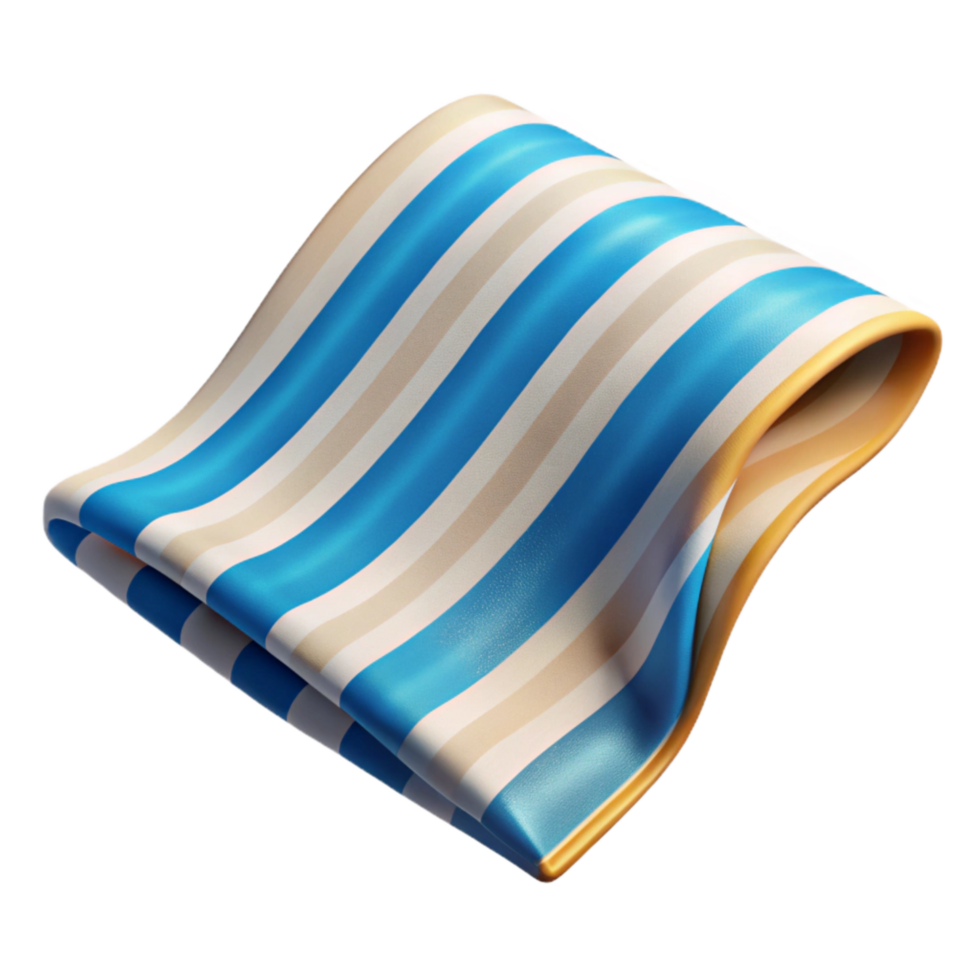 dramatic artistic Beach Towel Striped Pattern Transparent Background Cutout genuine png