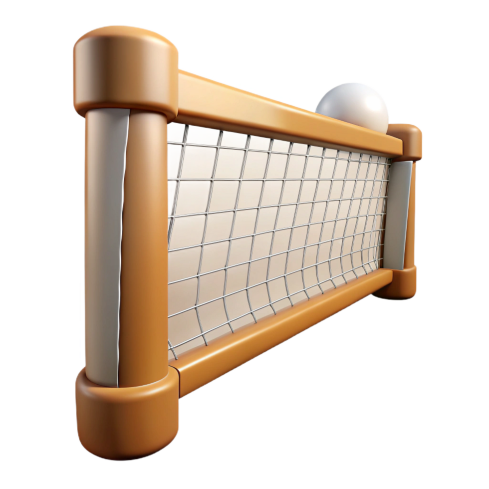 extraordinary rustic Beach Volleyball Net White Mesh Cutout on Transparent Background high quality png