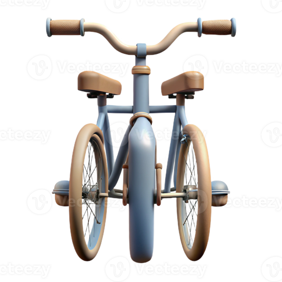 impressive creative Bicycle Front View Cutout 4K png