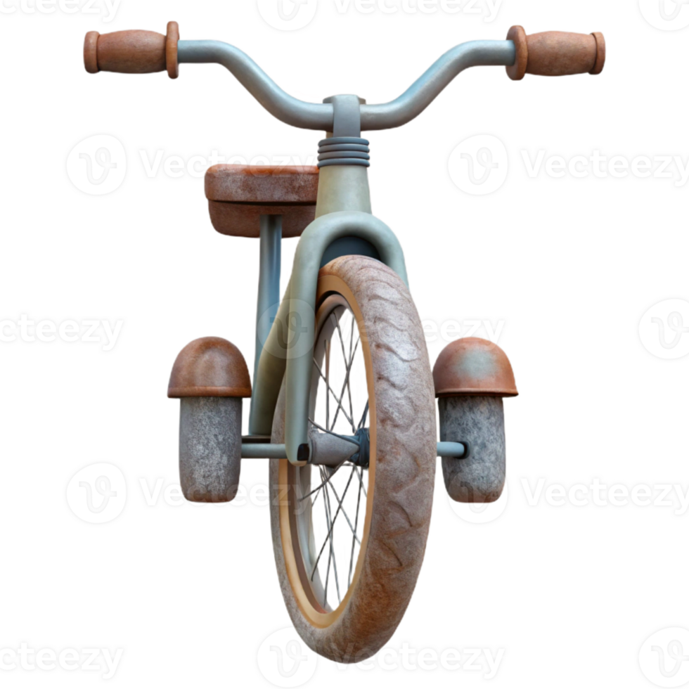extraordinary traditional Bicycle Front View Cutout premium png