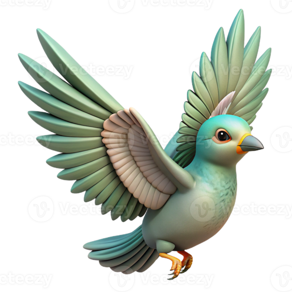 elegant modern Bird Cutout with Spread Wings Transparent Background exclusive png