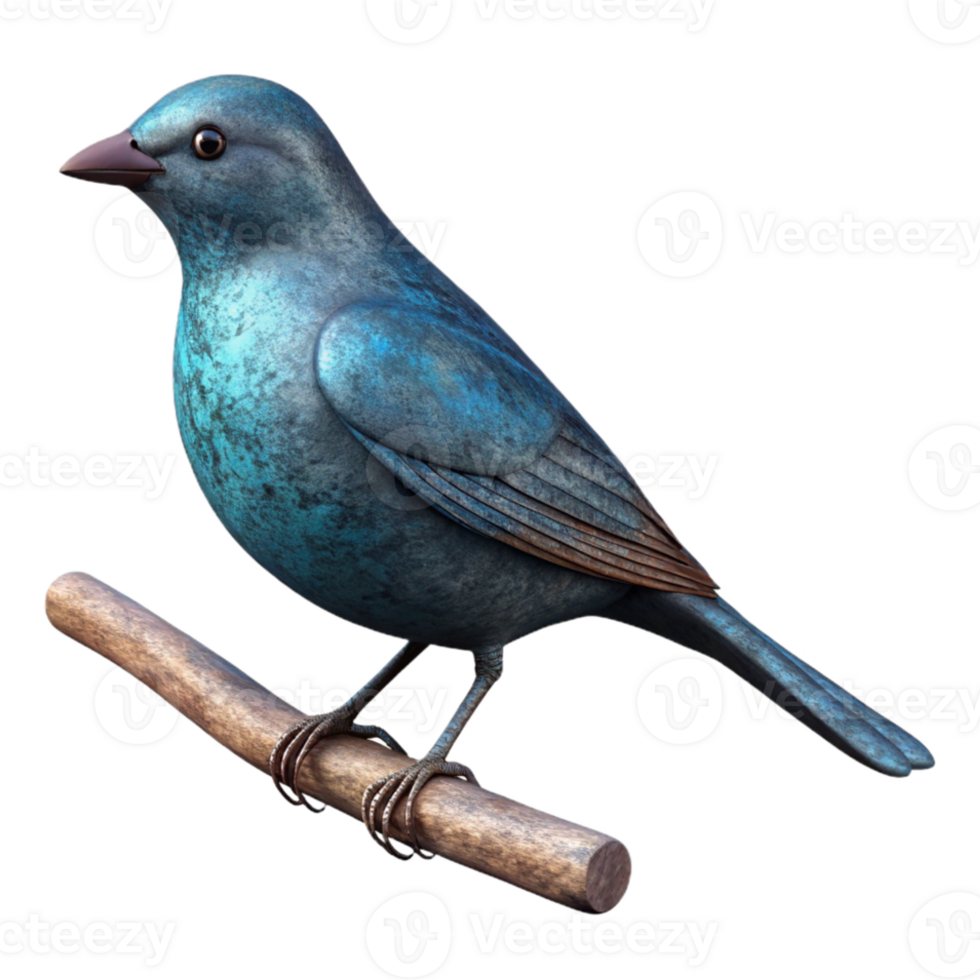 wonderful classic Bird Silhouette Perched on Branch Isolated detailed png