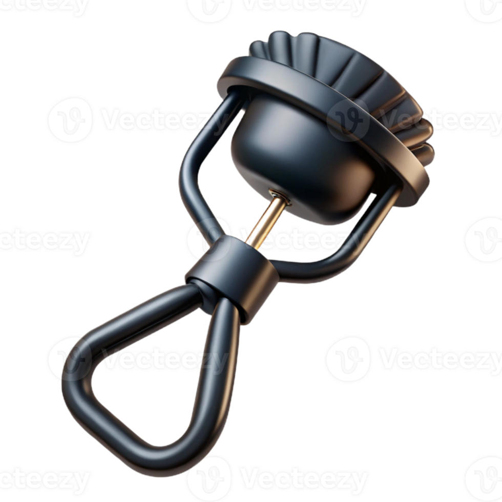 vibrant traditional Black Eyelash Curler Isolated on Transparent Background high resolution png
