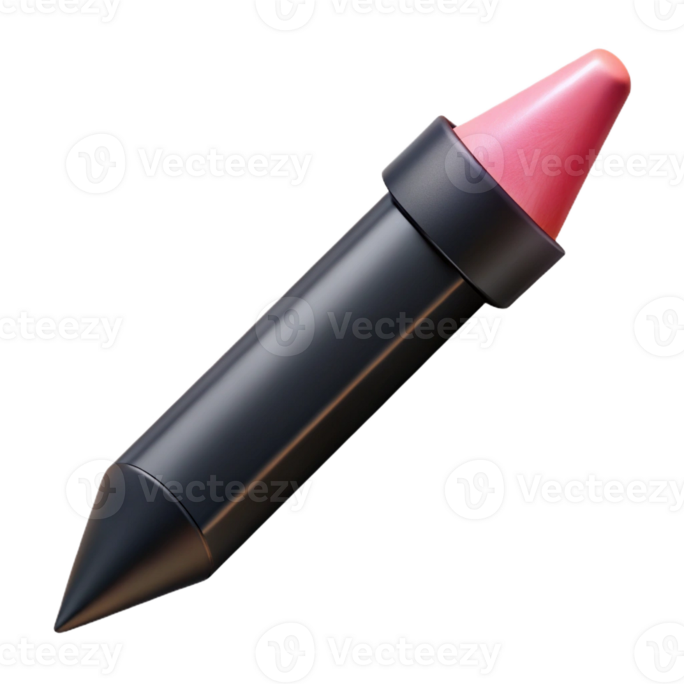 dramatic vintage Black Eyeliner Pencil Sharp Tip Cutout Element high quality png